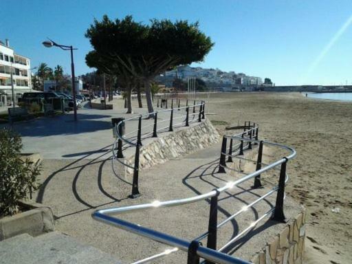 Primera Linea En Playa Sur. Plaza Constitucion Peñíscola Dış mekan fotoğraf